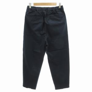 JIL SANDER 近年 コットン ギャバジン イージーパンツ テーパードパンツ JSMQ311731 MQ24380001 紺 ネイビー 44