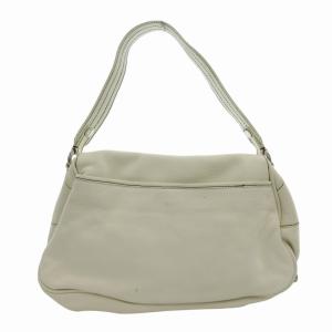 MARC by MARC JACOBS ワンショルダーバッグ ハンドバッグ 牛革 レザー シルバー金具 白 ホワイト