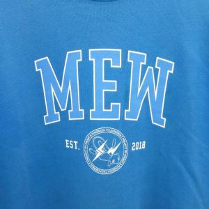 fragment design ×POKEMON スウェット トレーナー プリント 長袖 L 青 ブルー