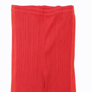 PLEATS PLEASE ISSEY MIYAKE 美品 90s 1996 アーカイブ イッセイミヤケ ISSEY MIYAKE バイカラー プリーツ パンツ イージー 赤 レッド
