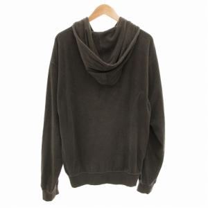 Ron Herman RHC パーカー パイル地 フード ジップアップ M カーキ