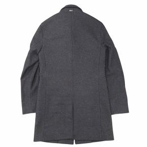 HERNO ウール ソフト メルトン チェスターコート POLAR-TECH  CA0045U チャコールグレー