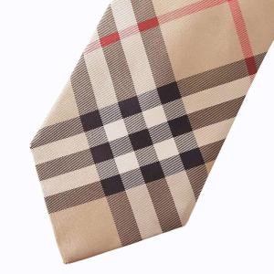 BURBERRY LONDON ENGLAND 現行タグ ノバチェック ネクタイ ベージュ