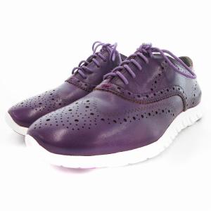 ZEROGRAND WING OX ゼログランド ウィング オックス スニーカー シューズ レザー メダリオン レースアップ