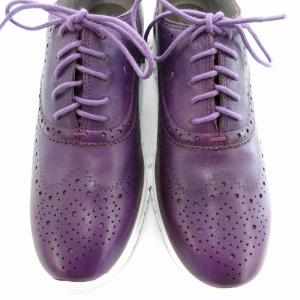 COLE HAAN ZEROGRAND WING OX ゼログランド ウィング オックス スニーカー シューズ レザー メダリオン レースアップ