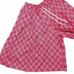 GUCCI GG柄 テクニカルジャージー ショートパンツ 550599 ピンク