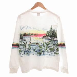 HUMAN MADE 24FW Graphic L/S T-Shirt White Tシャツ カットソー HM28CS033 ホワイト