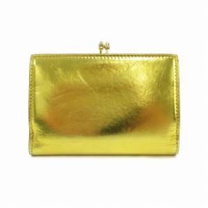 JIL SANDER Goji Purse Small 二つ折り財布 ゴールドカラー