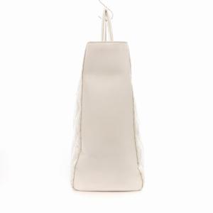 Christian Dior レディディオール カナージュ ハンドバッグ ホワイト MA-0937