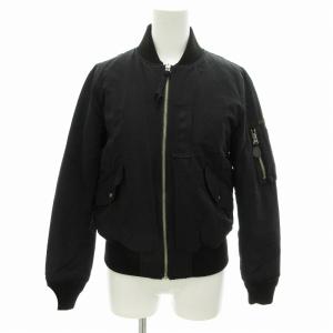 HYSTERIC GLAMOUR MA-1 フライトジャケット ブルゾン バックガール スカル ドクロ プリント 中綿 F