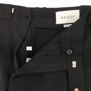 GUCCI Cady Crepe Trousers ウール モヘア混