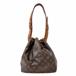 LOUIS VUITTON M42226 プチノエ ワンショルダーバッグ モノグラム ブラウン