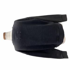 Martin Margiela 20SS カレンダーロゴクルーネックスウェット L ブラック S29GU0060