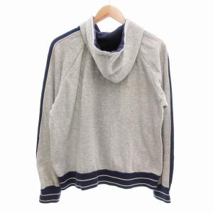 NIKE 80s 紺タグ ヴィンテージ パーカー ジップアップ L グレー