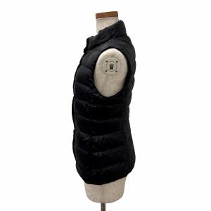 HERNO 美品 ダウンベスト ナイロン ダブルジップ 黒 ブラック 40 M PI0483D