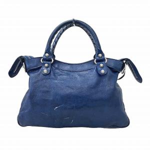 BALENCIAGA ジャイアントタウン 2way ショルダーバッグ 285434 ブルー