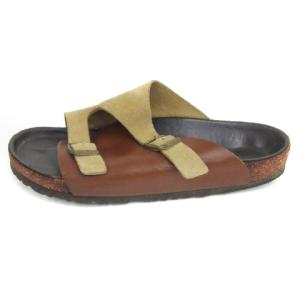 BIRKENSTOCK チューリッヒ zurich サンダル レザー スエード 40 26?p ブラウン 茶 050461 /YM2