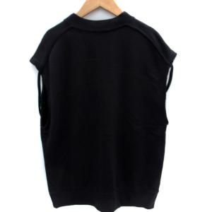 CINOH カットソー ノースリーブ 36 S 紺 ネイビー /SM19