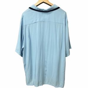 CELINE 21SS Loose Bowling Shirt In Viscose ロゴ刺繍