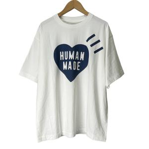 【人気デザイン】ヒューマンメイド 開襟シャツ カジュアルシャツ バックロゴ M白 HUMAN MADE(ヒューマンメイド) プリント開襟シャツHM23SH011