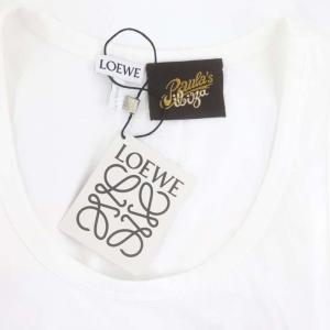 LOEWE Paula ibiza タンクトップ プリント S 白 ホワイト /HK OS