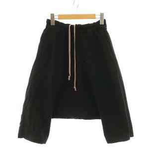 製品染め サルエルパンツ S 黒 ブラック AD2010 1G-P219 /K