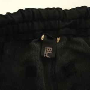 BLACK COMME des GARCONS 製品染め サルエルパンツ S 黒 ブラック AD2010 1G-P219 /K