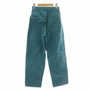 AURALEE 22AW コットンオイルドキャンバスパンツ cotton oiled canvas pants ハイウエスト