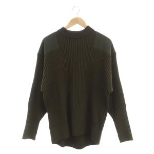 コマンドセーター COMMAND SWEATER ニット 長袖 プルオーバー ウール 2 M 緑 グリーン
