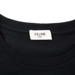 CELINE 24SS ルーズ Tシャツ L ブラック 2X60L671Q