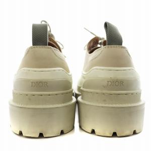Dior ×Sacai LACE UP SHOES 43 ベージュ