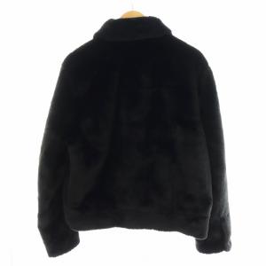 SAINT LAURENT PARIS ANIMAL FREE FUR SHORT JACKET 50