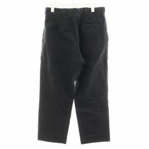 COMOLI 20SS コットンギャバ ウォッシュドパンツ ジッパーフライ 2 M グレー R01-03009 /AN16
