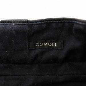 COMOLI 20SS コットンギャバ ウォッシュドパンツ ジッパーフライ 2 M グレー R01-03009 /AN16