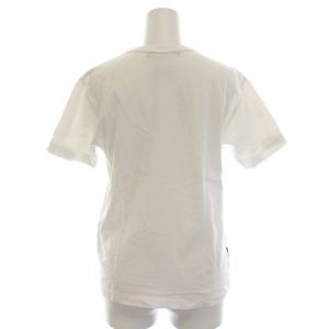 BLACK COMME des GARCONS ナイキ NIKE Tシャツ カットソー クルーネック ドット ロゴ プリント 半袖 S 白 ホワイト 黒