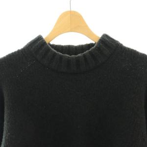 furfur 23SS フラワースリーブセーター ニット 長袖 プルオーバー F 黒 ブラック マルチカラー /YQ