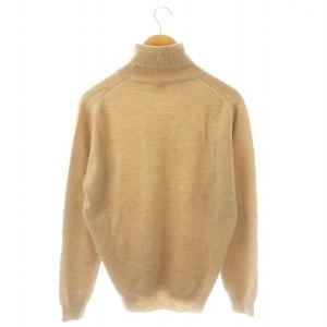 LUIGI BORRELLI ウールカシミヤタートルネックニット セーター 長袖 50 ベージュ /DF OS AD