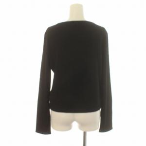 CHANEL 00A ココマークボタン ニット プルオーバー ヘンリーネック カシミヤ シルク混