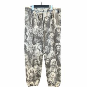 Jesus and Mary Sweatpants 総柄 ホワイト