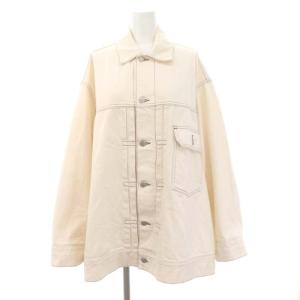 STUDIOUS別注 セルヴィッジデニムビッグブルゾン ジャケット 36 オフホワイト /DF OS