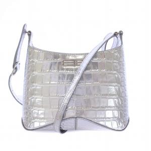 BBロゴ ホーボーXX ショルダーバッグ シルバー 695589