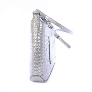 BALENCIAGA BBロゴ ホーボーXX ショルダーバッグ シルバー 695589