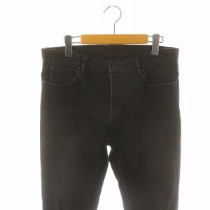 MINEDENIM ストレッチ 加工 スキニー デニム パンツ ボタンフライ コットン 11 黒 ブラック /NR OS AD