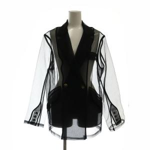 22SS BUMPY SHEER DOUBLE JACKET シアージャケット テーラードジャケット ダブル
