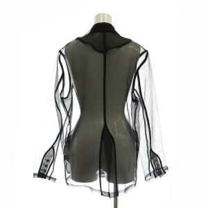 AMERI BUMPY SHEER DOUBLE JACKET 美品☆ BUMPY SHEER DOUBLE JACKET