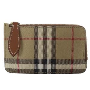 カードケース コインケース ノバチェック ベージュ 8070419