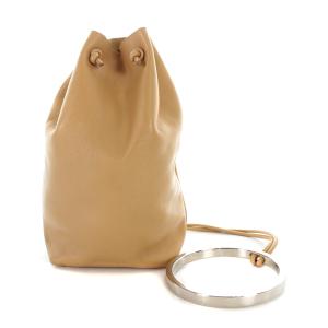 BRACELET DRAWSTRING BAG ブラウン JSPQ840110