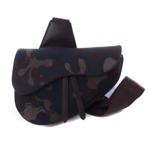  PETER DOIG サドルバック カモフラ ジャガード カーキ ブラウン