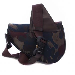 DIOR HOMME  PETER DOIG サドルバック カモフラ ジャガード カーキ ブラウン