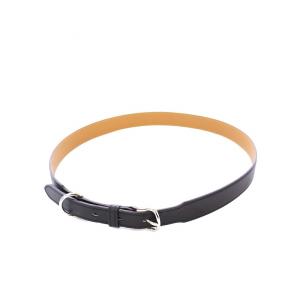 2019年 レザーベルト Dリング 80 ブラック D刻印